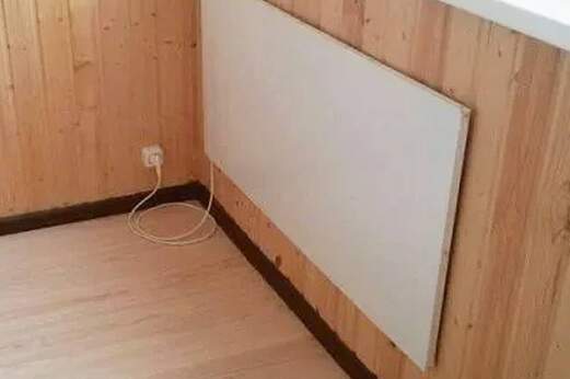 Монтаж электрообогревателя на лоджии